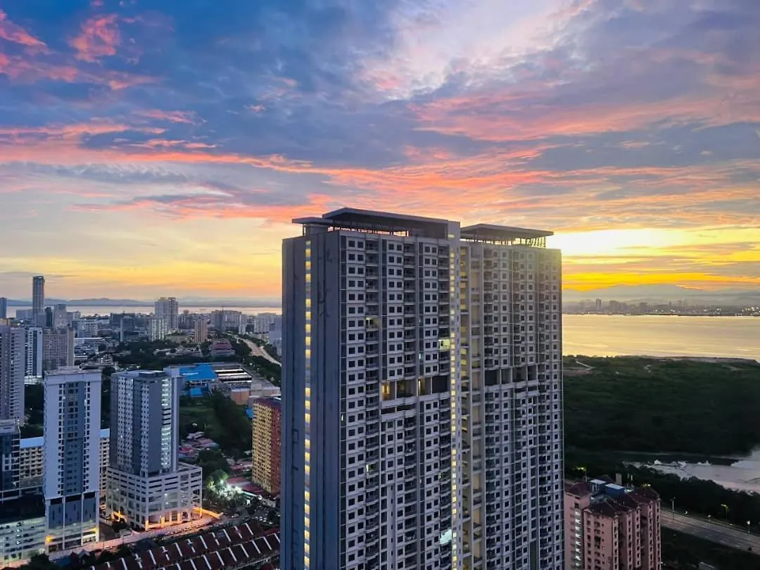 Appartement Urban Suites Georgetown Penang - Sea View & Georgetown View - High Floor - Exclusive & Cozy Stay
