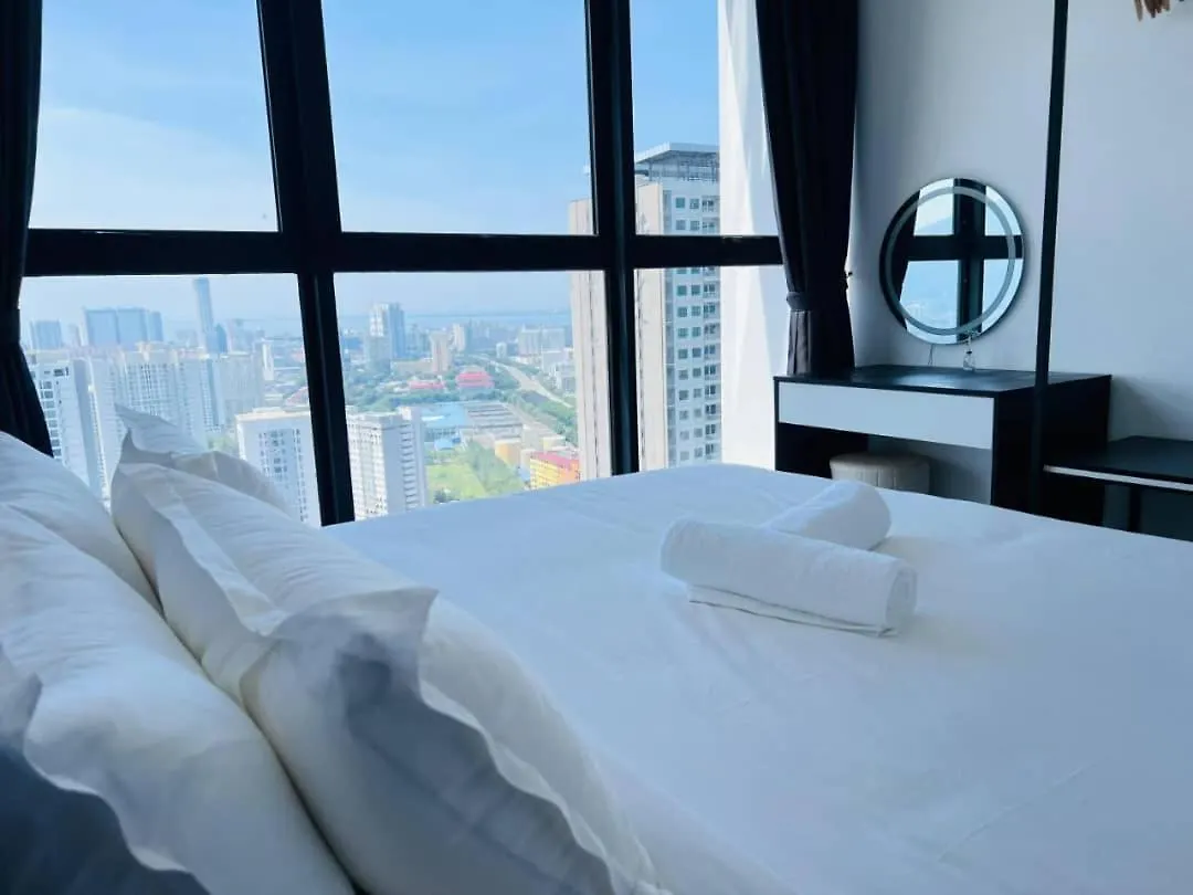 Urban Suites Georgetown Penang - Sea View & Georgetown View - High Floor - Exclusive & Cozy Stay Malaisie